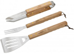 T&ouml;&ouml;riistade komplekt Cattara Wood Barbecue Tools Set, 40.5 cm