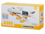 M&auml;ngu lennuk A380, valge v./kollane v.