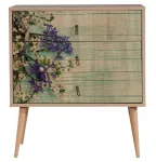 Kummut Kalune Design Trio 727, tamm v./eriv&auml;rviline, 90 cm x 80 cm x 40 cm