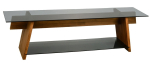 TV-laud Kalune Design TV201, must v./p&auml;hklipuu v., 158 cm x 40 cm x 45 cm