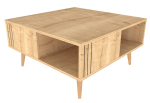 Kohvilaud Kalune Design Ronas, tamm v., 89.6 cm x 89.6 cm x 46.5 cm