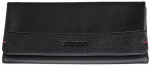 &Uuml;mbris, tubaka jaoks Zippo Tri-Fold Tobacco Pouch, must v.