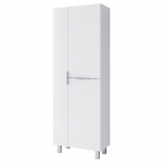 Eraldi seisev vannitoakapp Domoletti SU60DL-3, valge, 32 cm x 60 cm x 172 cm