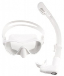 Ujumiskomplekt Scorpena Snorkeling Set 03023, valge v.