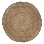 Vaip Atmosphera Jute 181000, liivakarva pruun v., 120 cm x 120 cm