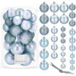 J&otilde;ulupuu m&auml;nguasjade komplekt Springos CA0182, helesinine v., 4 - 6 cm, plastik, 30 tk