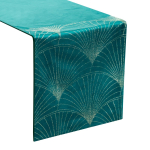 Piklik laudlina ristk&uuml;likukujuline OIG-01, tume t&uuml;rkiissinine, 35 x 220 cm