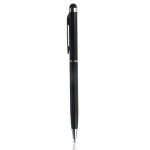 iLike PN1 Universal 2in1 Mahtuvuslik puutetundlik stilus koos pastakaga (nutitelefonidele ja tahvelarvutitele) Must