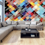 Fototapeet Artgeist Colour Patchwork XXLNEW011564, 210 cm x 300 cm
