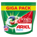 Pesukapslid Ariel Extra Clean Power, 60 tk