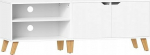 TV-kapp Vasagle, pruun v./valge v., 140 cm x 40 cm x 50 cm