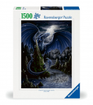 Pusle Ravensburger Black Dragon, 80 cm x 60 cm, 1500 tk, mitmev&auml;rviline