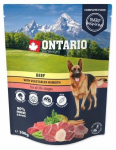 M&auml;rg koeratoit Ontario Vital Dogs Life, veiseliha/k&ouml;&ouml;giviljad, 0.3 kg