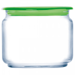 Kuivaine konteiner Luminarc Plano, 0.5 l, l&auml;bipaistev/roheline