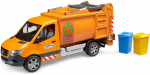 M&auml;nguasja pr&uuml;giauto Bruder Mercedes-Benz Sprinter, 1:16, oranž v.