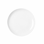 Taldrik magustoidu Wilmax Olivia Pro Rolled Rim White, &Oslash; 18 cm, valge v.