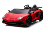 Laste elektriauto Lamborghini Lamborghini Aventador SV Strong, punane v.