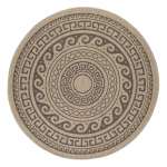 Vaip v&auml;literrassidele/sise Ayyildiz Comilla 887, must v./pruunikas v., 80 cm x 80 cm