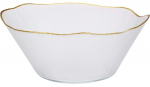Kauss Home Styling Collection Datura 44100110, l&auml;bipaistev v./kuldne v., 28 cm