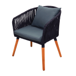 Aiatool Besk, must v./hall v., 70 cm x 60 cm x 75 cm