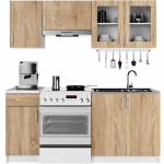 K&ouml;&ouml;gikomplekt Akord Lima, pruun v., 1.8 m