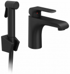 Bidee du&scaron;ikomplekt Ravak Flat, must v.