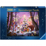 Pusle Ravensburger Christmas In The Forest, 75 cm x 98 cm, 2000 tk, mitmev&auml;rviline