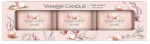 K&uuml;&uuml;nal, komplekt, l&otilde;hna Yankee Candle Signature Pink Sands, 10 h, 37 g, 3 tk, Roosa