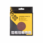 Lihvimisketas Forte Tools 120, 120, 12.5 cm x 12.5 cm, &Oslash; 12.5 cm, 5 tk