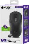 Juhtmevaba m&auml;nguhiir Fury Tanto T4 (NFU-2203), 2.4 ghz / bluetooth / usb, must v.