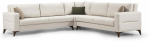 Nurgadiivan - voodi Atelier Del Sofa Kristal, beež v., 90 x 300 cm x 86 cm