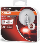 Autopirn Osram Night Breaker, Halogeenlamp, valge/h&otilde;be, 12 V