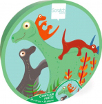 Pusle Scratch Europe Dinosaurs, 20 cm x 40 cm, 30 tk, mitmev&auml;rviline