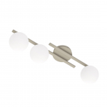 Valgusti lagi Emibig Kairo, E14, 3 x 10 W, valge v./beež v.