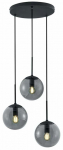Valgusti lagi Trio Balini, E14, 3 x 28 W, must v.