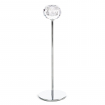 K&uuml;&uuml;nlahoidja Lara, kristall/metall, &Oslash; 8 cm, 27 cm, l&auml;bipaistev v.