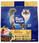 Kuiv kassitoit OptiVital Adult With Chicken, kanaliha, 0.3 kg