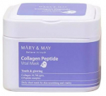 N&auml;omaskide komplekt Mary & May Collagen Peptide Vital, 400 g, 30 tk