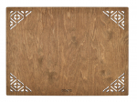 Lauamatt Hermia Corpat, 45 cm x 33 cm, 4 tk, Pruun v.