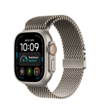 Nutikell Apple Watch Ultra 4 GPS + Cellular 49mm MJAA4ET/A, natural titaanist korpus koos natural titanium milanese loop rihmaga - L