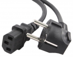 Juhe Gembird Power Cord C13 Elektros tinklo, C13, 10 m, must