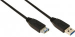 Juhe Logilink USB 3.0 / USB 3.0 USB 3.0 A male, USB 3.0 A female, 3 m, must v.
