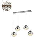 Valgusti rippuv Domoletti Bubble A1853-4S, LED, 3000 &deg;K, 4 x 7 W