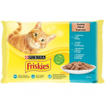 Kassi m&auml;rgtoit Purina Friskies Fish Mix, 0.085 kg x 4 tk