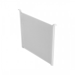 Vahesein Elfa, 43.1 cm x 1 cm, valge, 2 tk