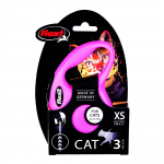 Automaatne jalutusrihm Flexi New Classic, roosa, 3 m