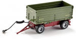 M&auml;nguhaagis Siku Two Sided Tipping Trailer 6781 6781, roheline v.