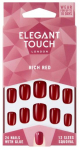 Liimitavad k&uuml;&uuml;ned Elegant Touch Polished Colour 10593925, rich red, 25 tk