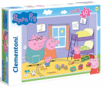 Pusle Clementoni Peppa Pig, 62 cm x 42 cm, 60 tk, mitmev&auml;rviline