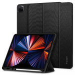Tahvelarvuti &uuml;mbris Spigen Urban Fit iPad Pro 2021, must v., 12.9"